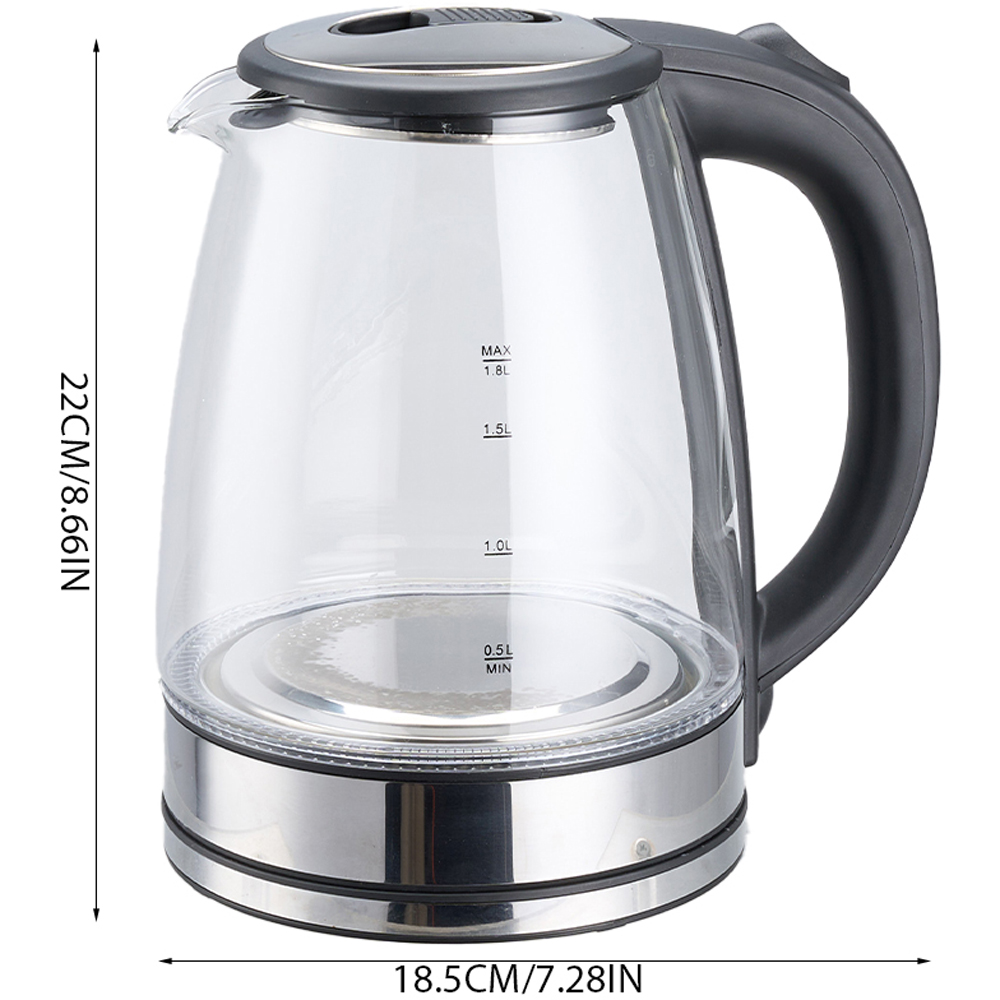 Living and Home EK110003 1.8L Electric Kettle with Auto Shut-Off 1500W Image 8