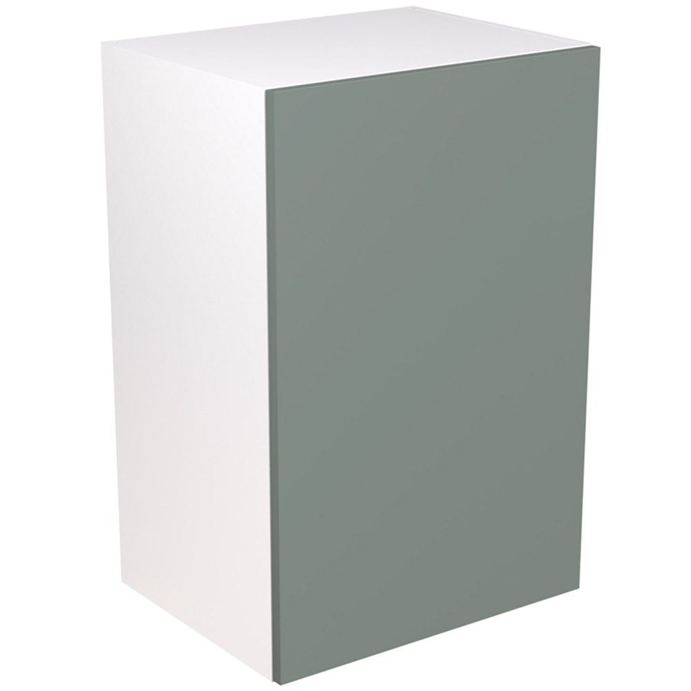 Kitchen Kit Slab Supermatt Agave Green Boiler Housing Wall Kitchen Cabinet Flatpack 900mm Image 1