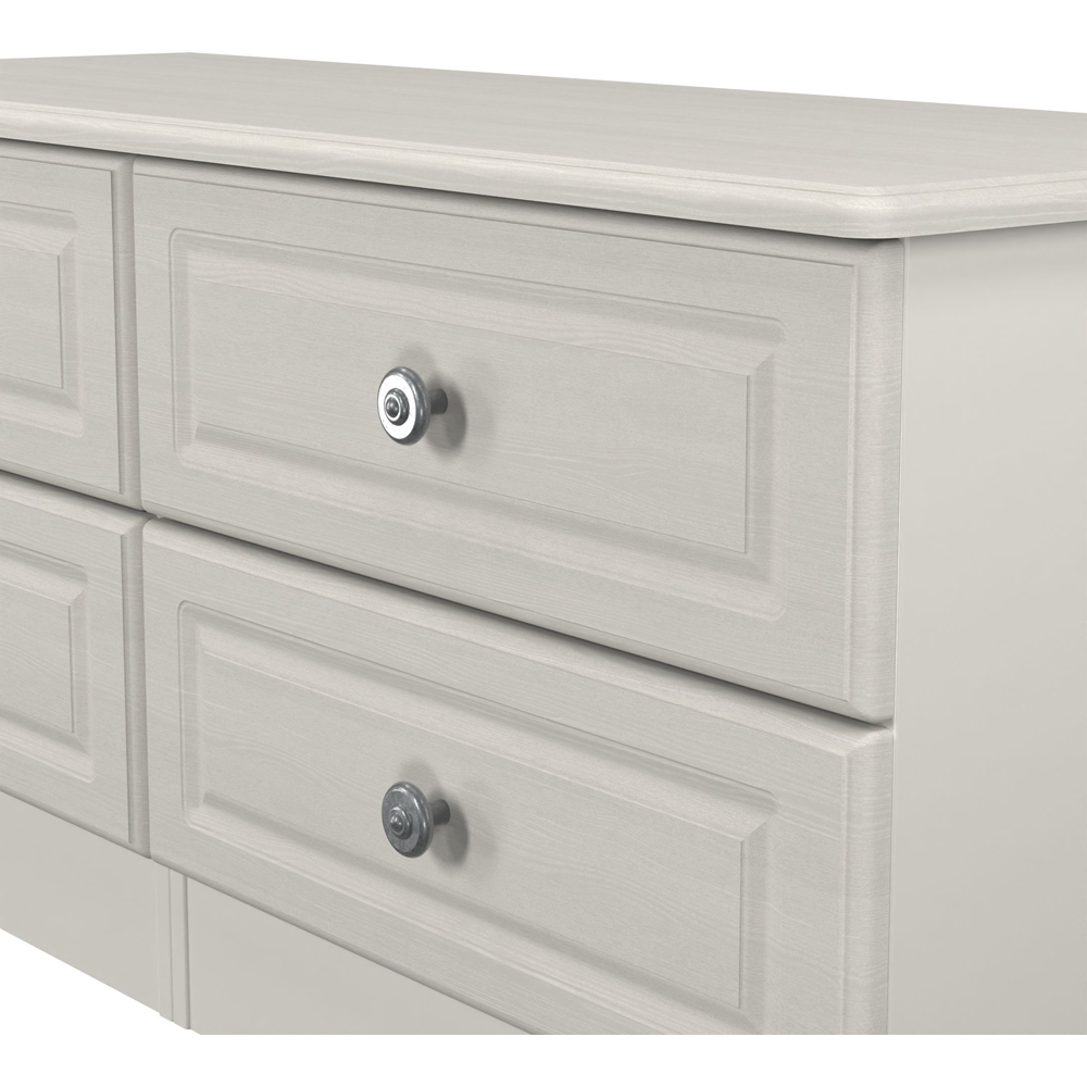 Crowndale Pembroke 4 Drawer Grey Ash Bed Box Ready Assembled Image 5