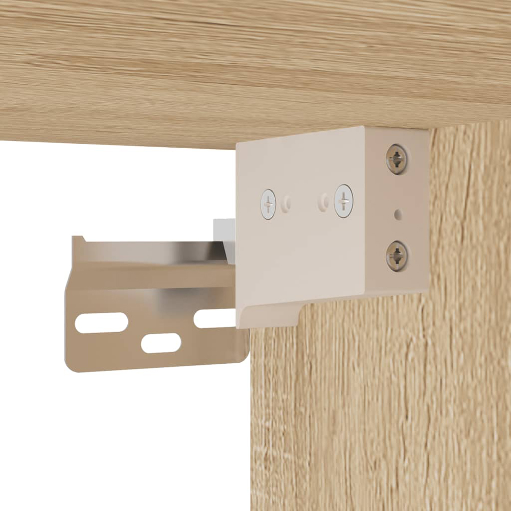 vidaXL Brown Engineered Wood Highboard Image 5