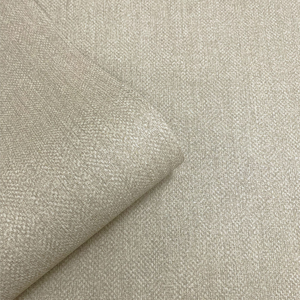 Muriva Venezia Fabric Texture Sand Wallpaper Image 2