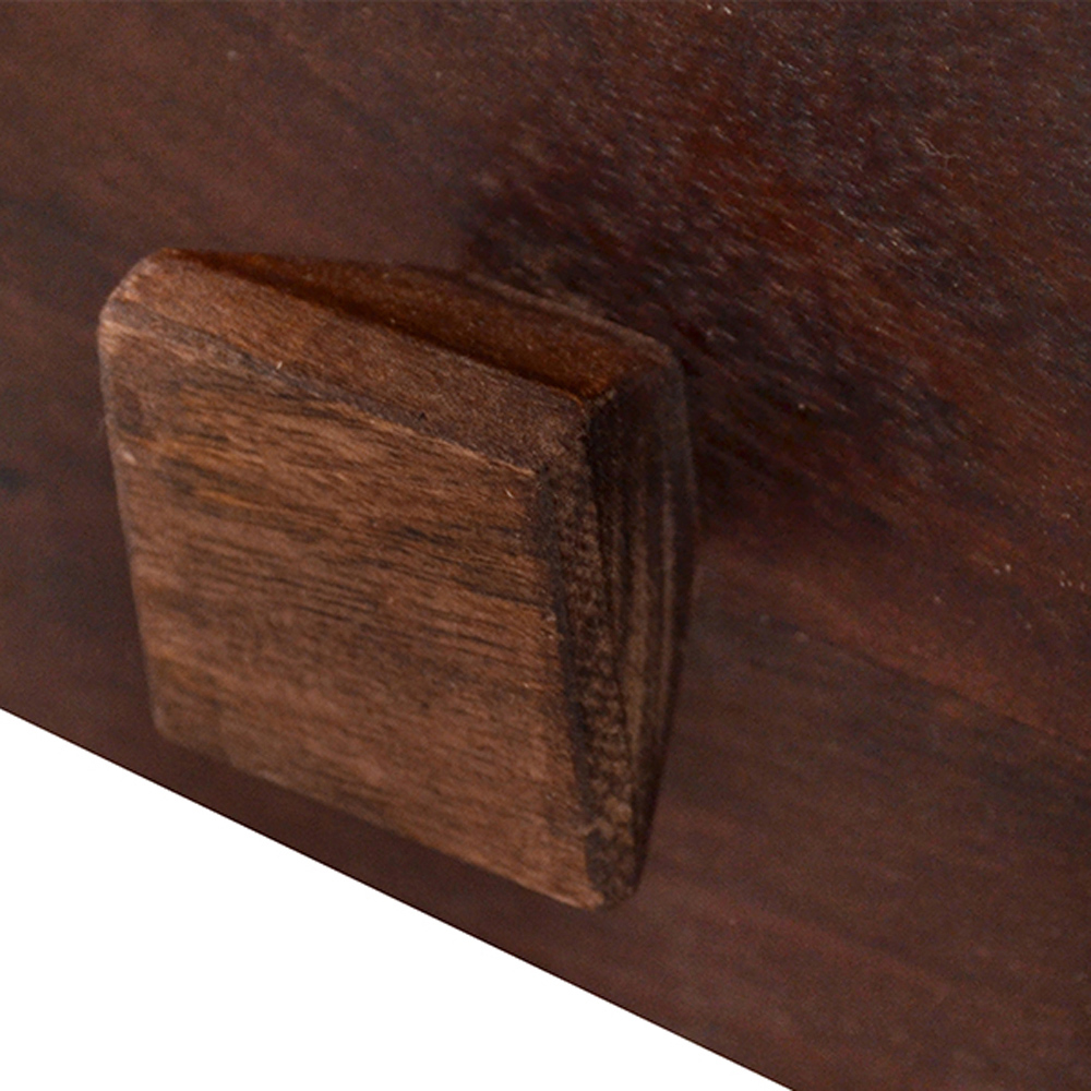 Brooklyn Nihash Toko 4 Drawer Dark Mango Dressing Chest Image 3