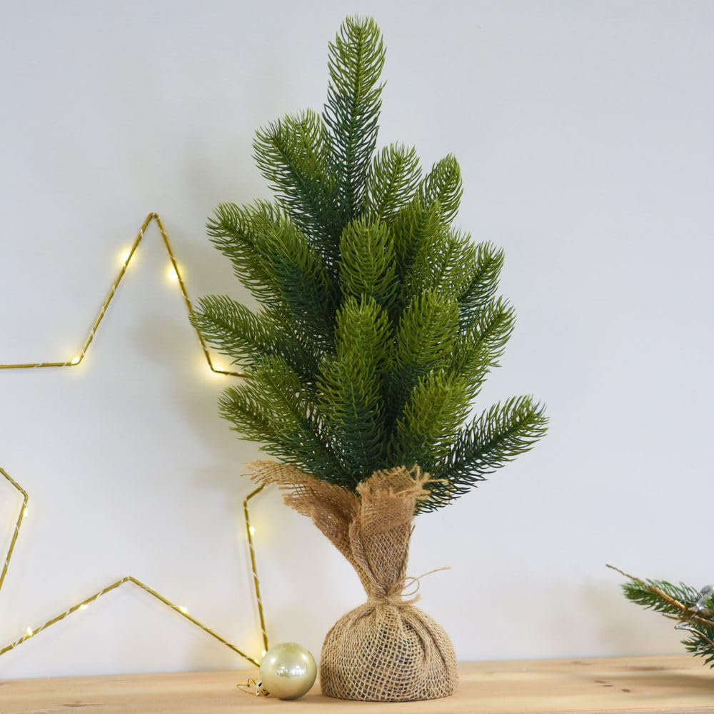 Thompson and Morgan Gift Nigata Table Top Xmas Tree 2 Pack Image 2