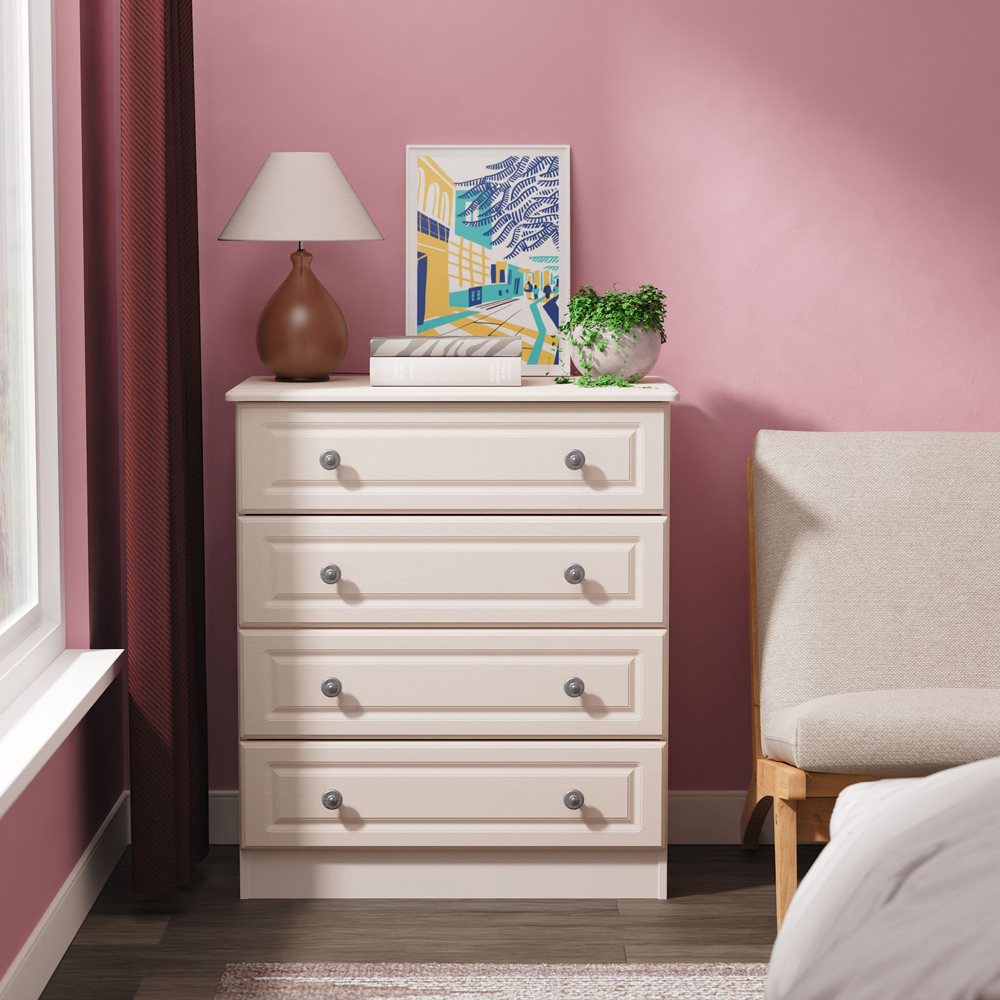 Crowndale Pembroke 4 Drawer Kashmir Ash Chest of Drawers Ready Assembled Image 7