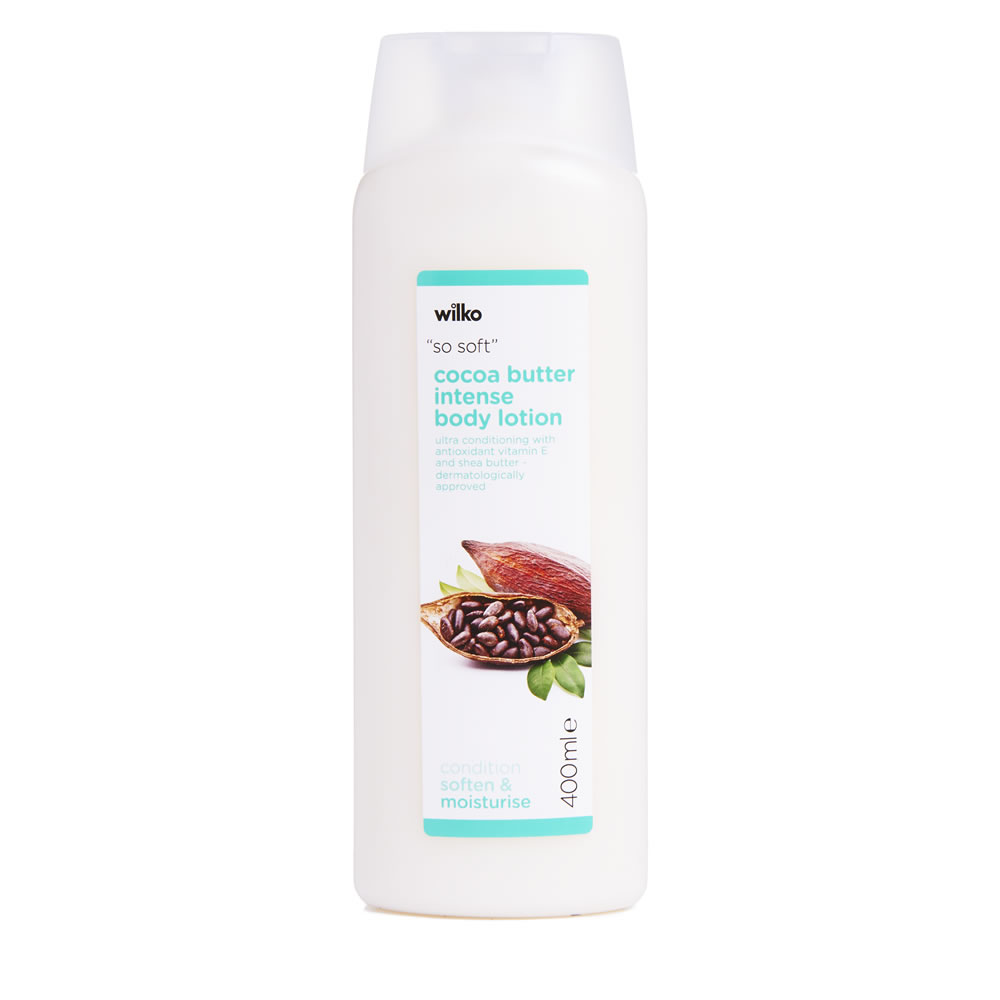 Wilko Cocoa Butter Body Lotion 400ml Image