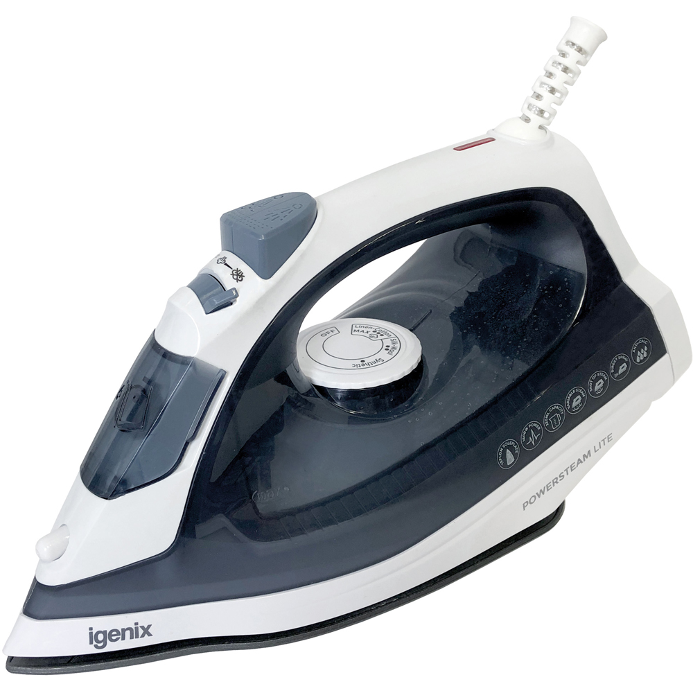 Igenix IGPK29 White Steam Iron 2 Slice Toaster and 1.7L Kettle Set Image 4