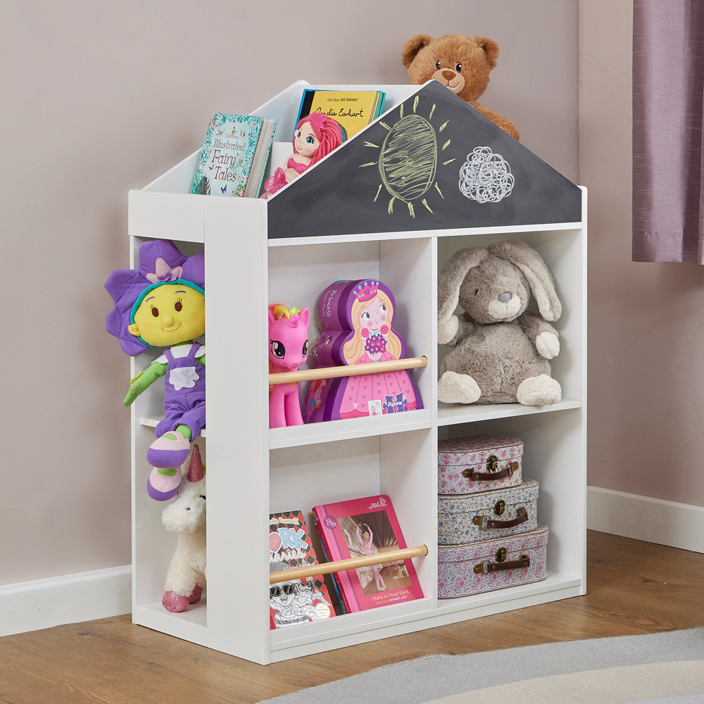 Liberty House Toys 10 Shelf Kids Blackboard Bookcase Image 7