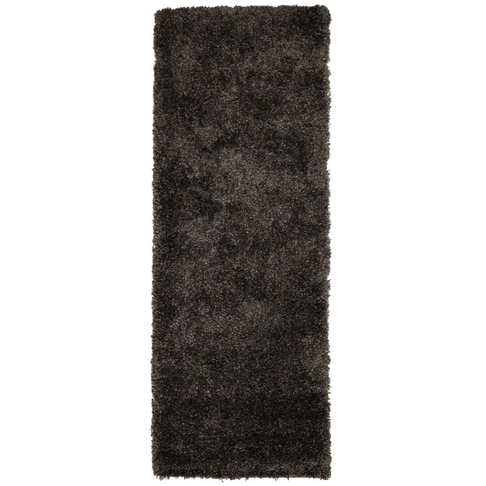 Homemaker Jazz Anthracite Shaggy Runner 67 x 200cm Image 2