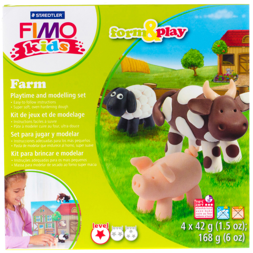 Staedtler Fimo Form and Play Farm Set Image 1