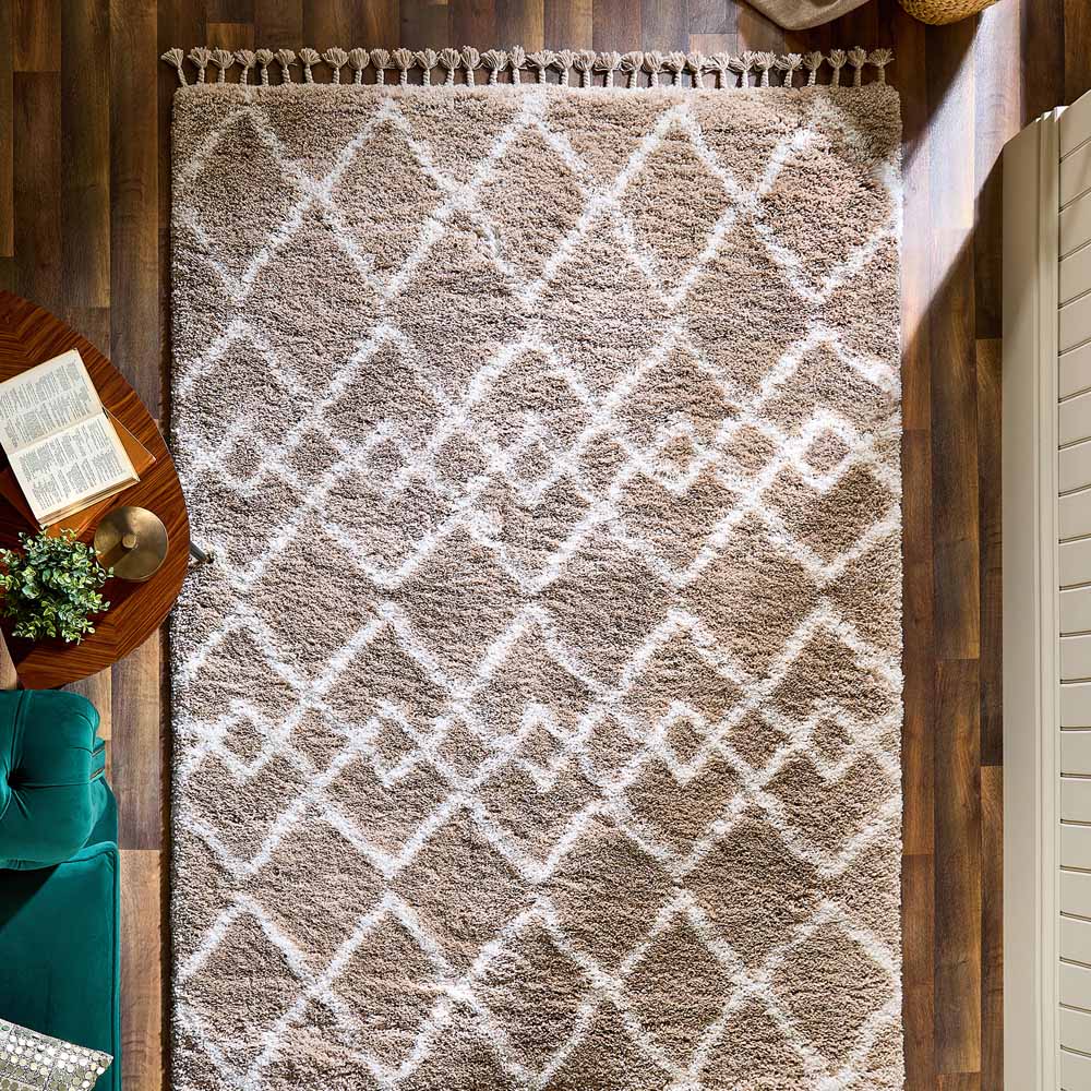 Origins Morocco Beige and Ivory Rug 160 x 230cm Image 2