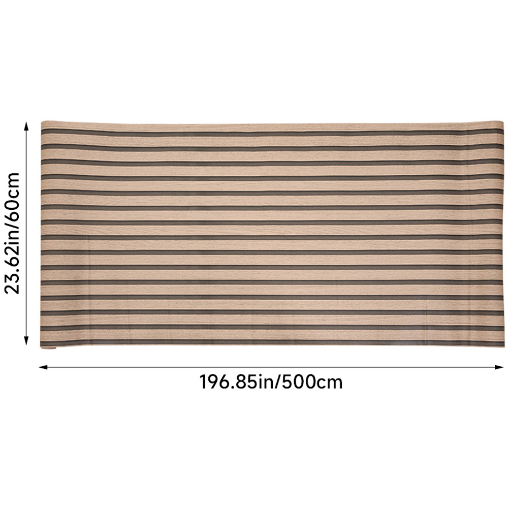 Living and Home 3D Wood Effect Yellow Self Adhesive Textured PVC Wallpaper Image 8