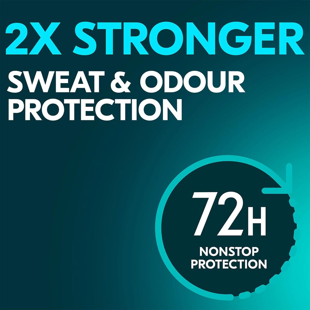 Sure Men Active Dry 72H Nonstop Protection Anti-Perspirant Deodorant 150ml 18 Pack Image 4