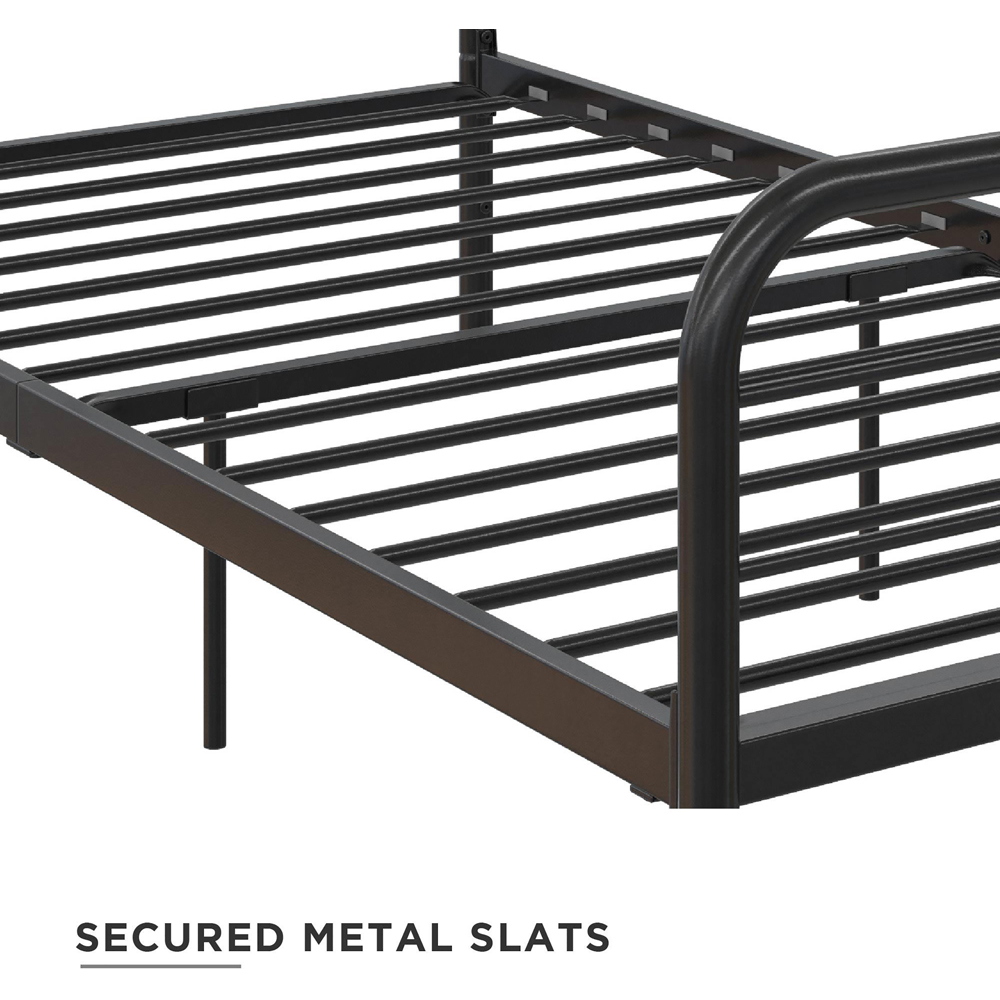 Dorel Millie Single Black Metal Bed Image 7