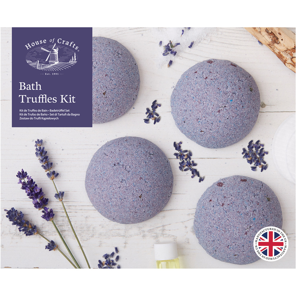 House of Crafts Lilac Bath Truffles Craft Kit Image 1