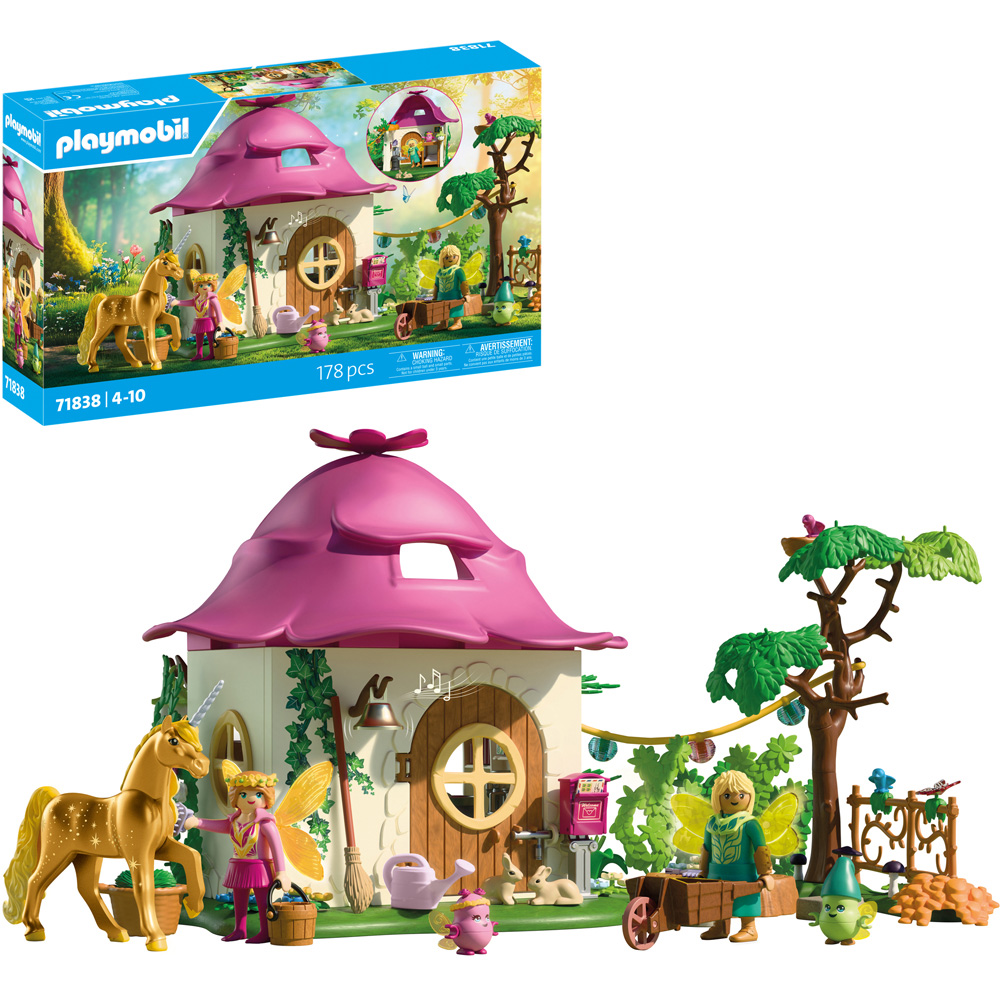Playmobil Magical Unicorn Cosy Fairy Home Playset Image 3