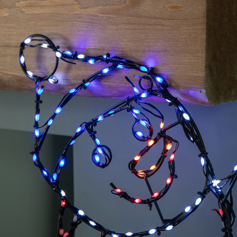 Samuel Alexander Multicolour LED FlexiBrights Light Up Christmas Snowman Decoration Image 5