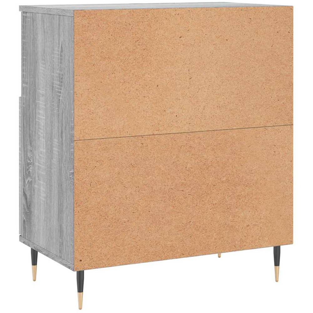 vidaXL 6 Door 6 Shelf Grey Sonoma Sideboard 3 Pack Image 8