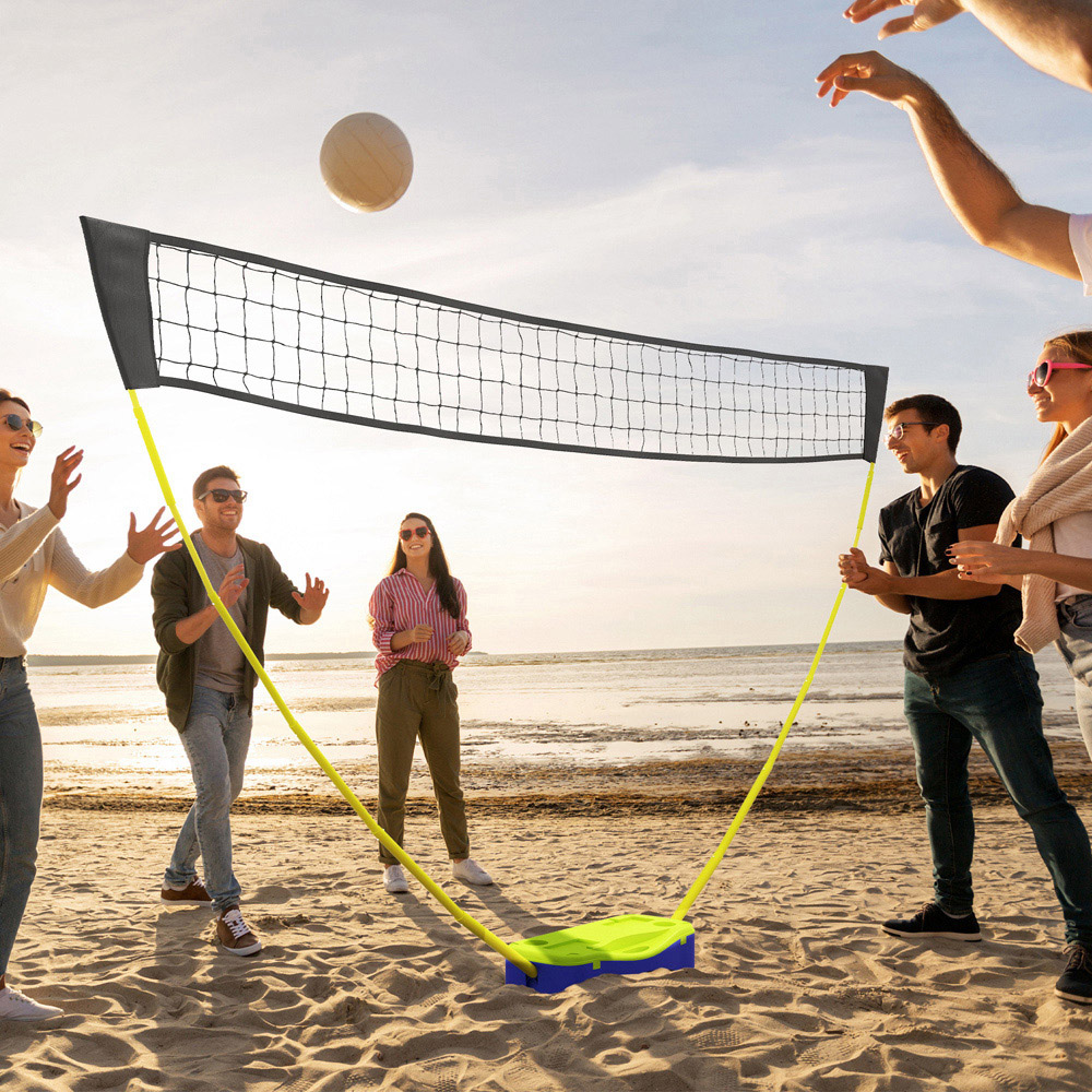 SPORTNOW Portable Badminton Net Set with Rackets and Shuttlecocks Image 7