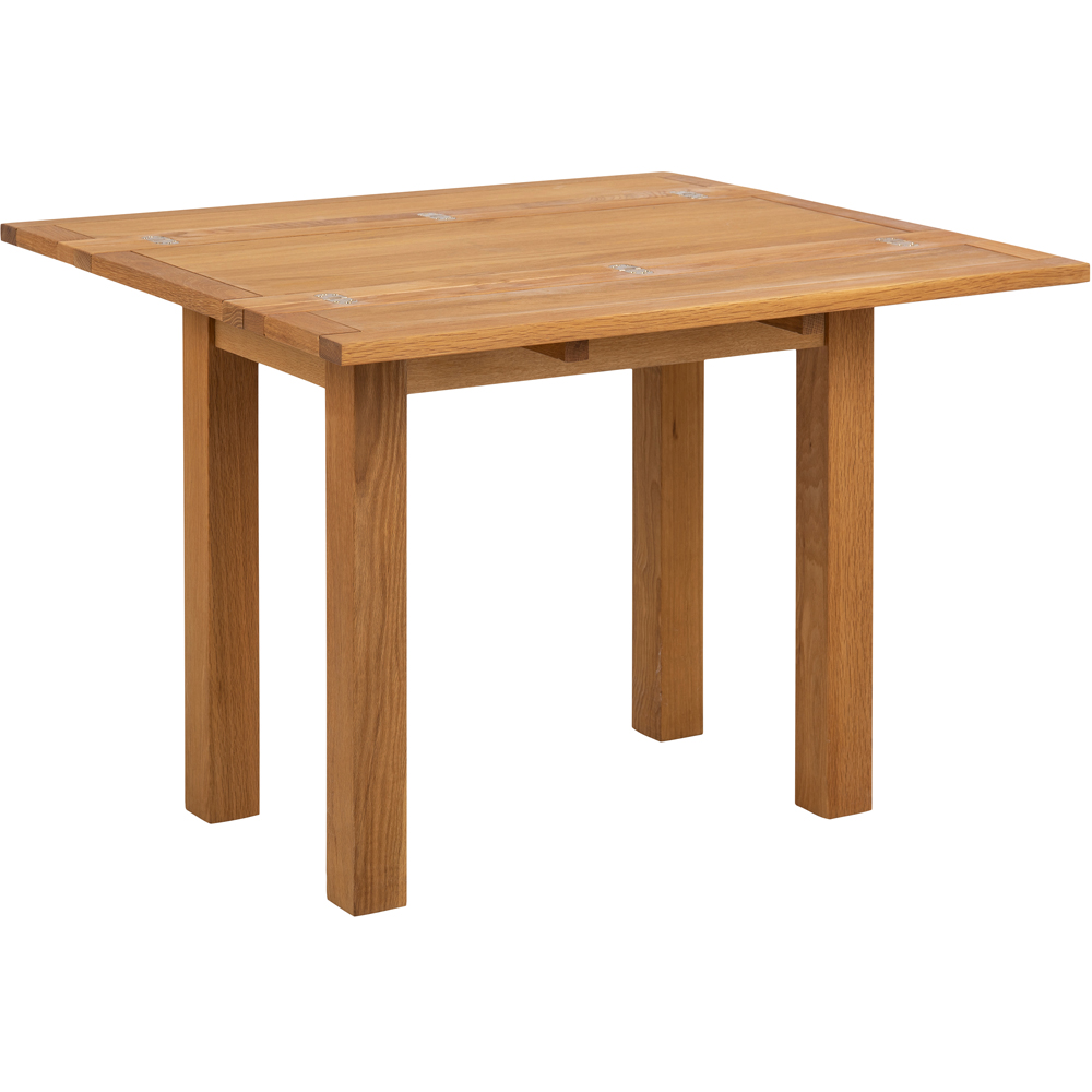 Florence Kenley 2 Seater 45 to 90cm Extending Dining Table Oak Image 4