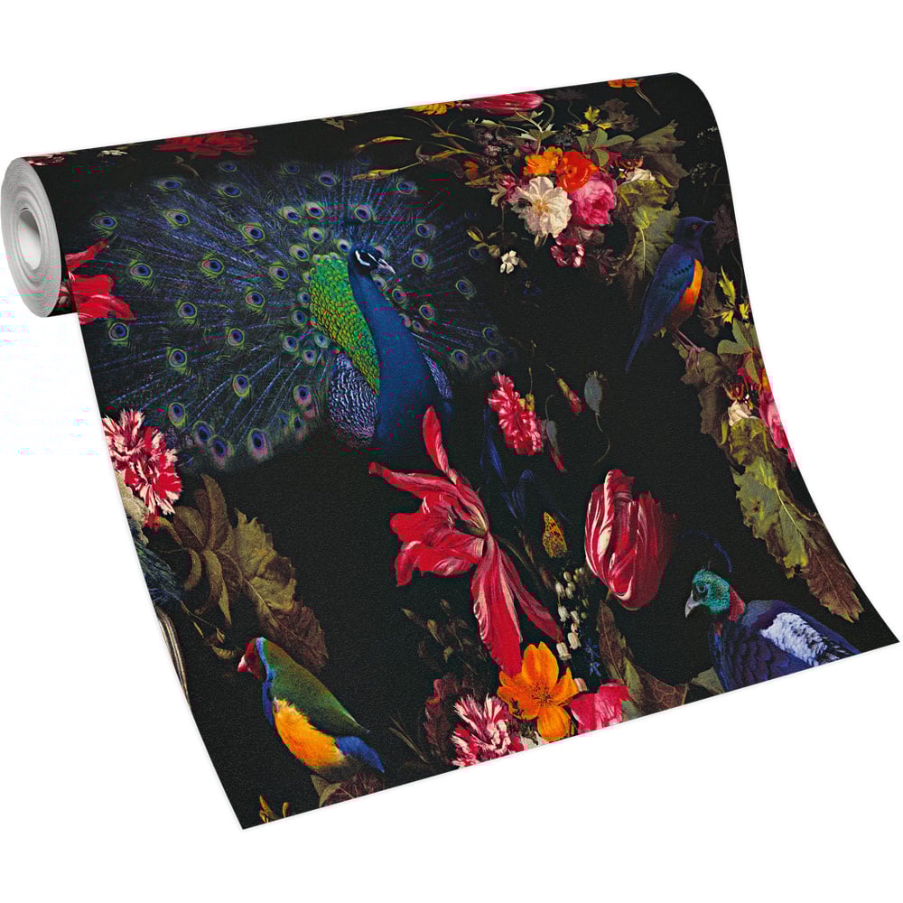 Erismann Exotic Peacock Wallpaper Image 2