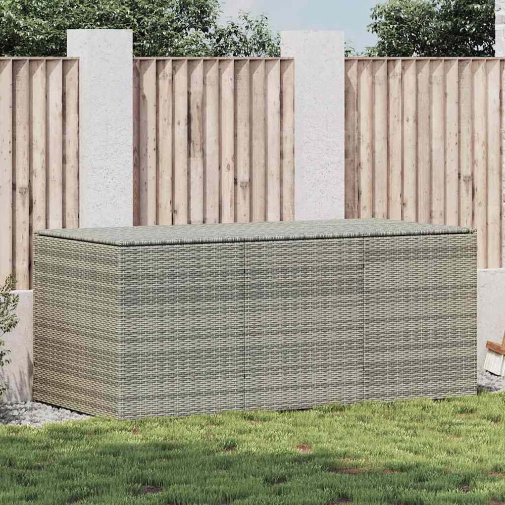 Walplus 180 x 90 x 70cm Grey PE Rattan Storage Box Image 2