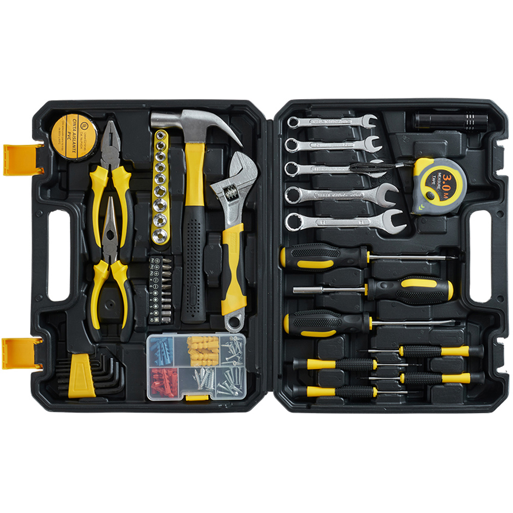 Living and Home 88 Piece Black Multi-Purpose Home Repair Tool Kit Image 3
