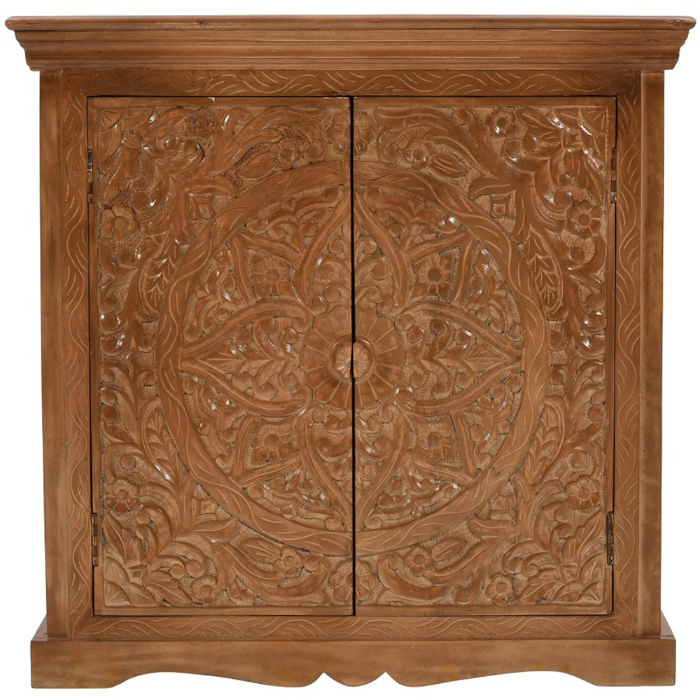 Brooklyn Adair 2 Door Mango Wood Sideboard Image 3