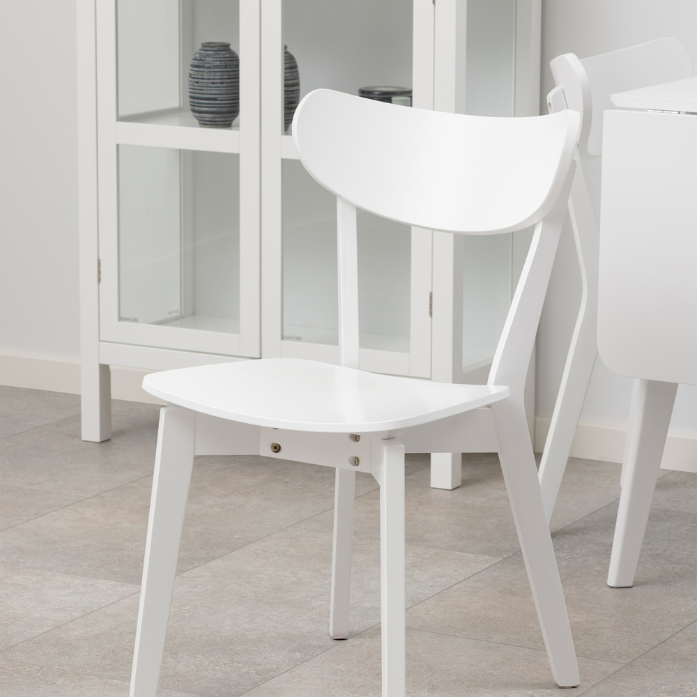 Florence Roxby 2 Extending Seater Square Dining Table White Image 8