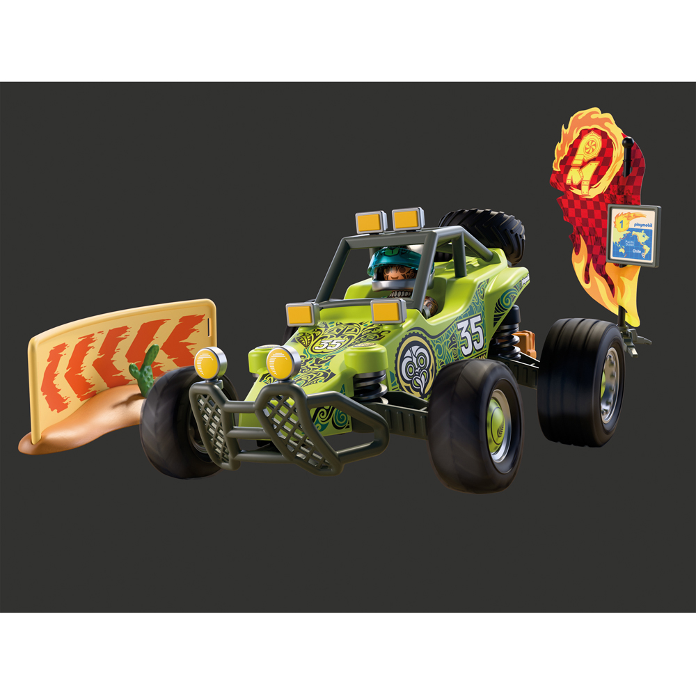 Playmobil Offroad Stock Car Playset Image 4