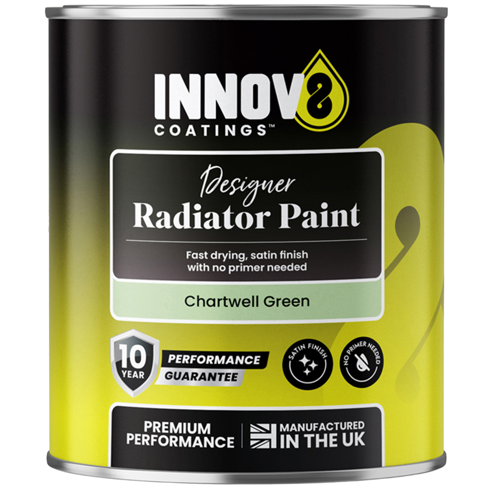 Innov8 Coatings Chartwell Green Radiator Paint 750ml Image 2