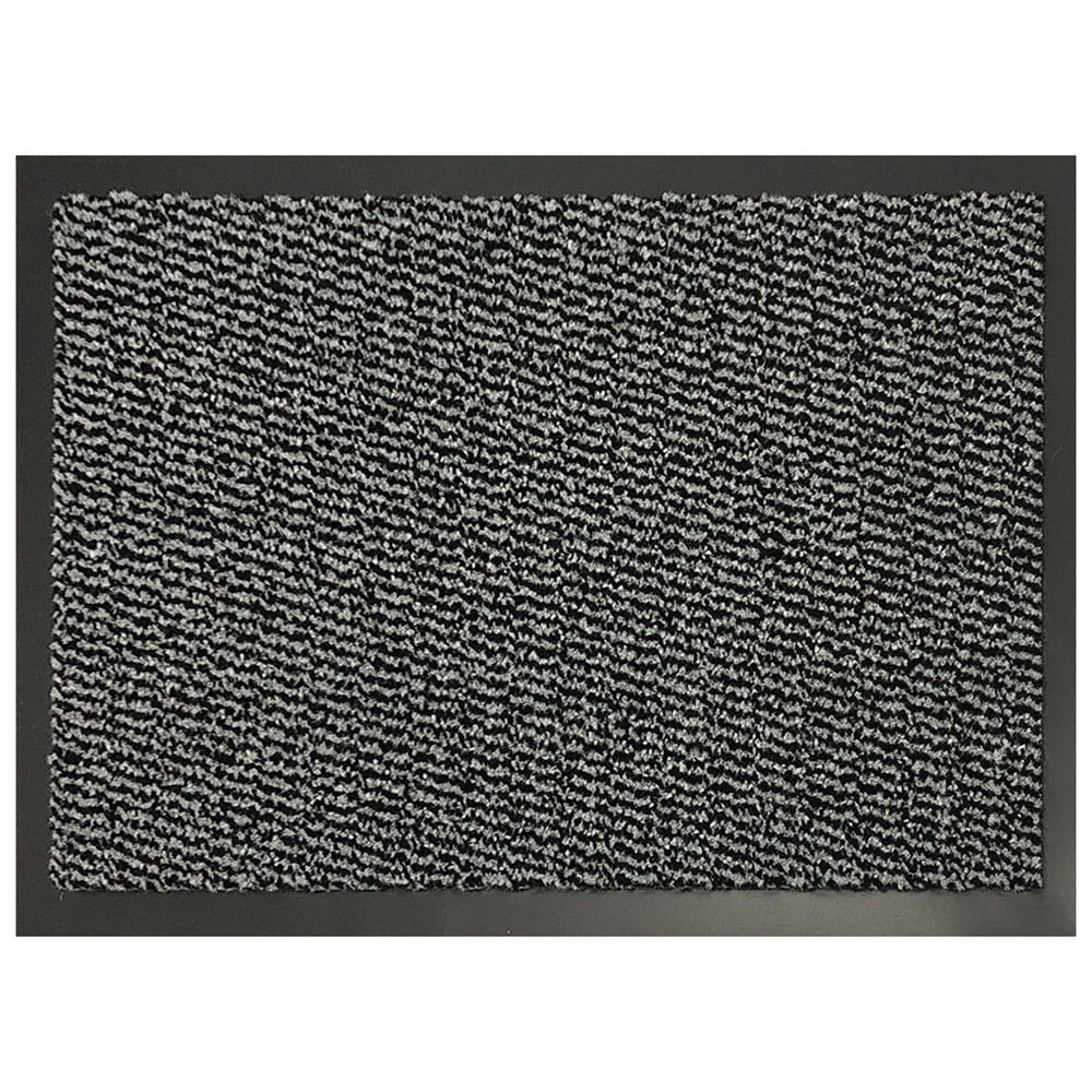 Desire Rugs Silver Grey Anti Slip Door Mat 50 x 80cm Image 1