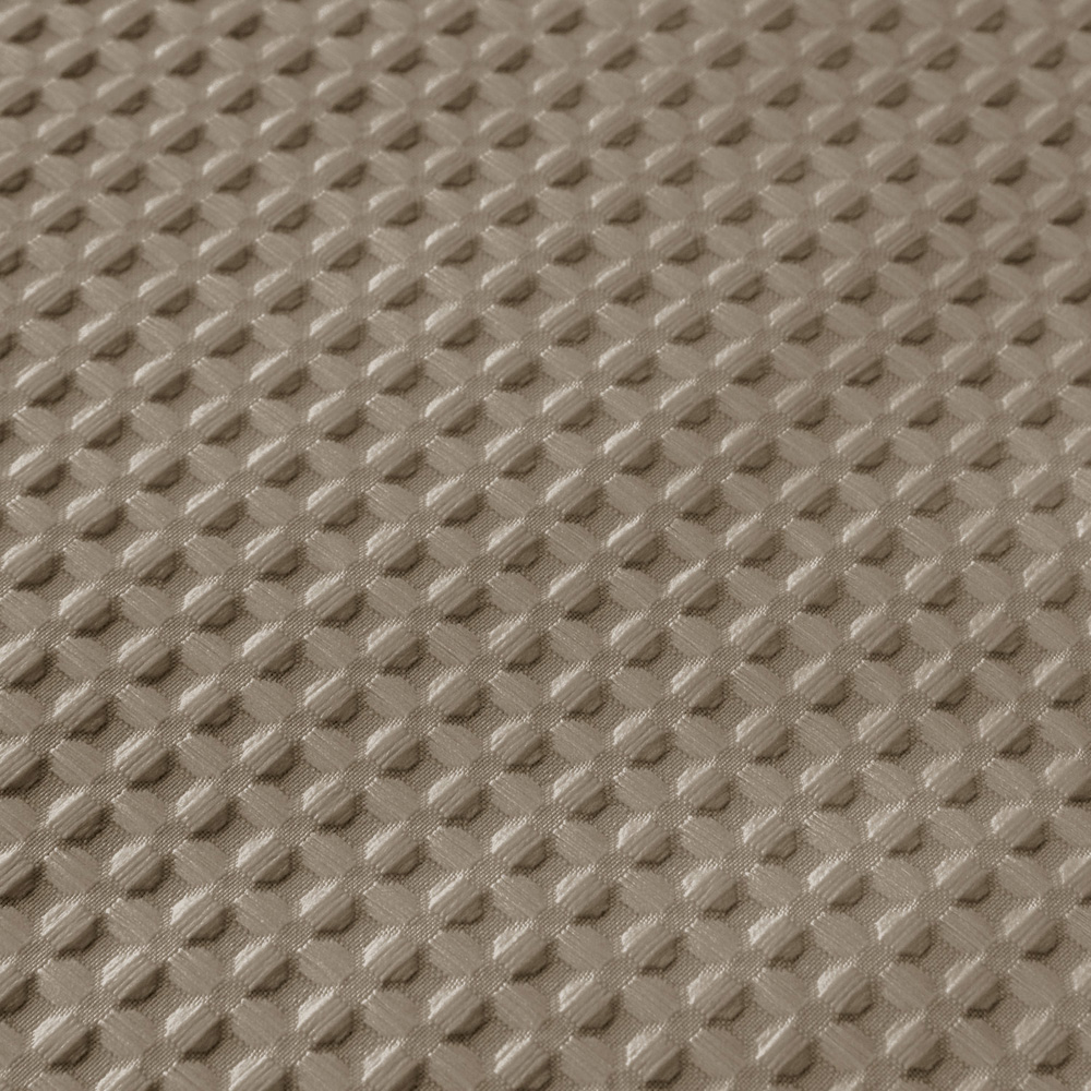 Velosso Waffle Natural Blackout Curtains 229 x 168cm Image 2