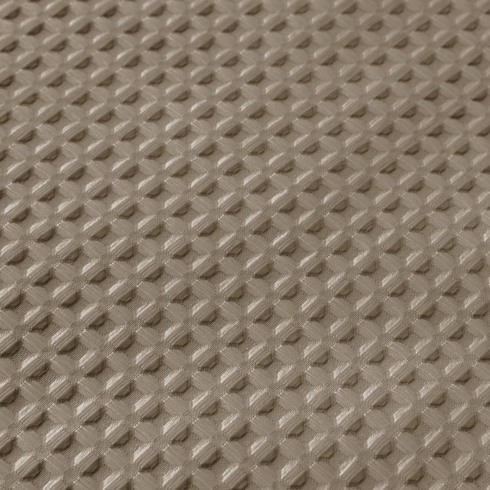 Velosso Waffle Natural Blackout Curtains 183 x 116cm Image 2