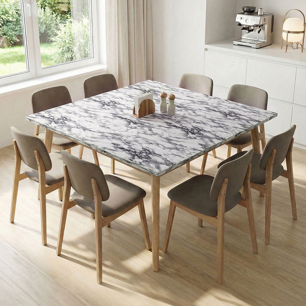 Living and Home Light Grey PVC Self-Adhesive Flooring Roll 60cm x 5m Image 7