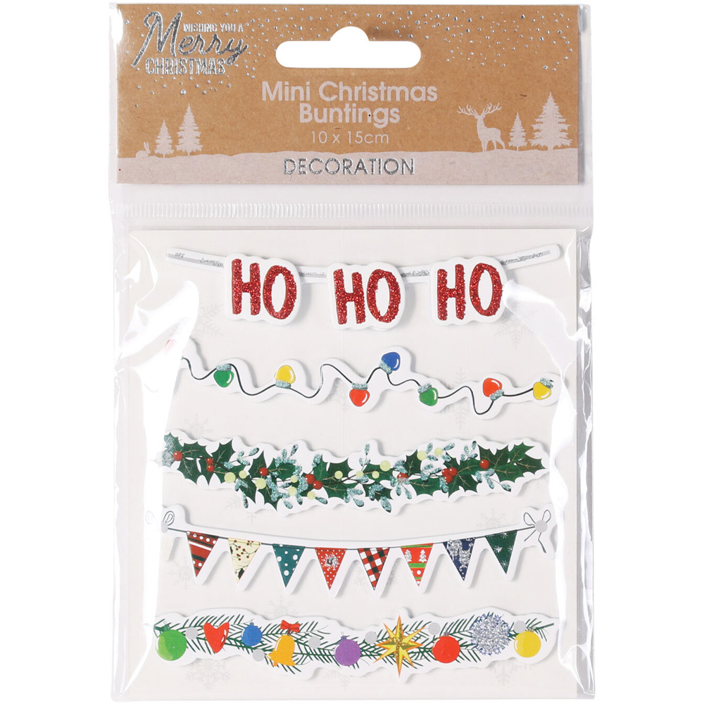 Mini Christmas Buntings Image
