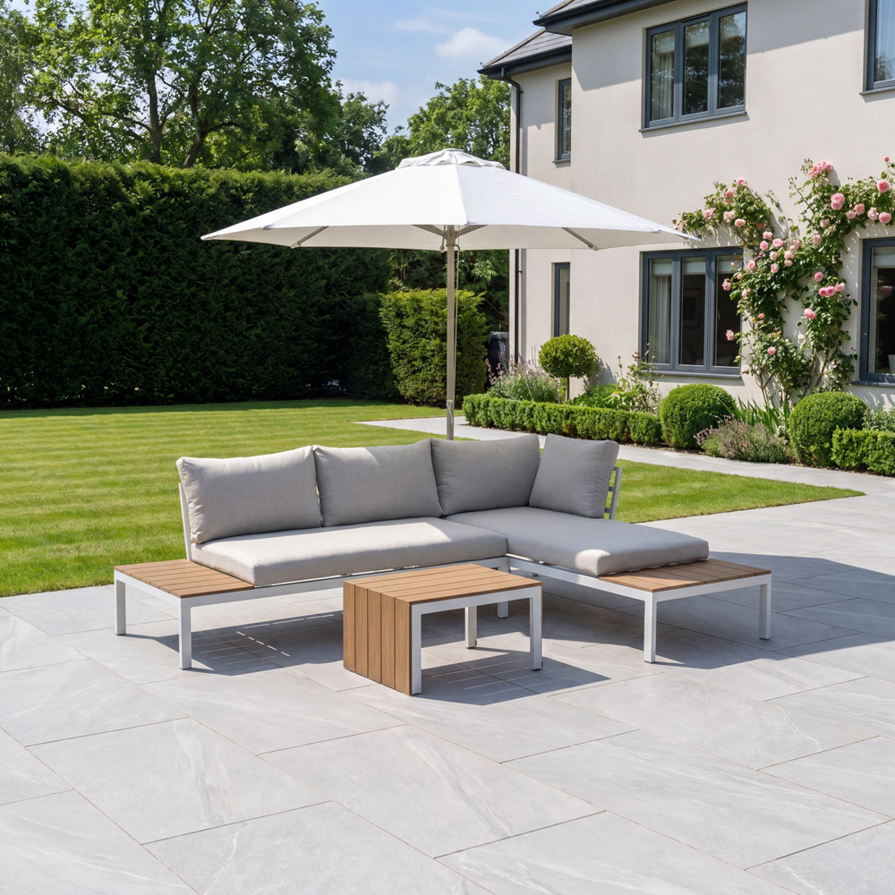 Artemis Home Avena 5 Seater Outdoor Corner Sofa Set with Table Image 3