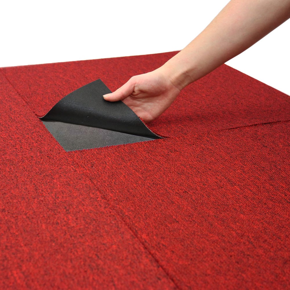 Monster Shop Scarlet Red Carpet Floor Tile 20 Pack Image 4
