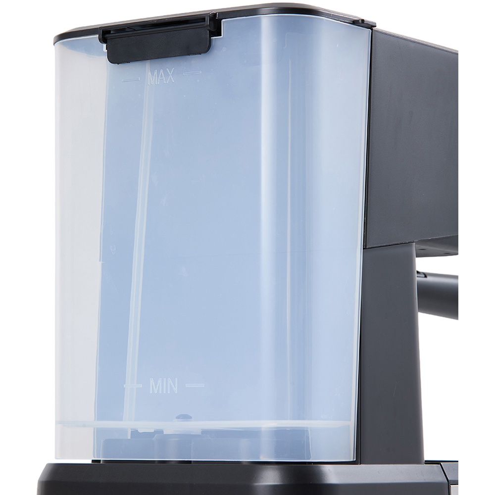 Living and Home EK020003 Black 1.5L Espresso Machine with Water Tank and Frother 1050W Image 3
