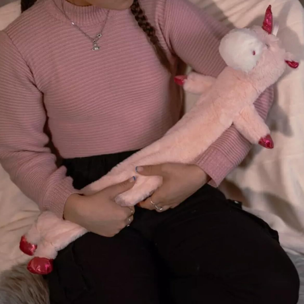 Marco Paul Unicorn Cover Long Bed Warmer Hot Water Bottle 2L Image 2