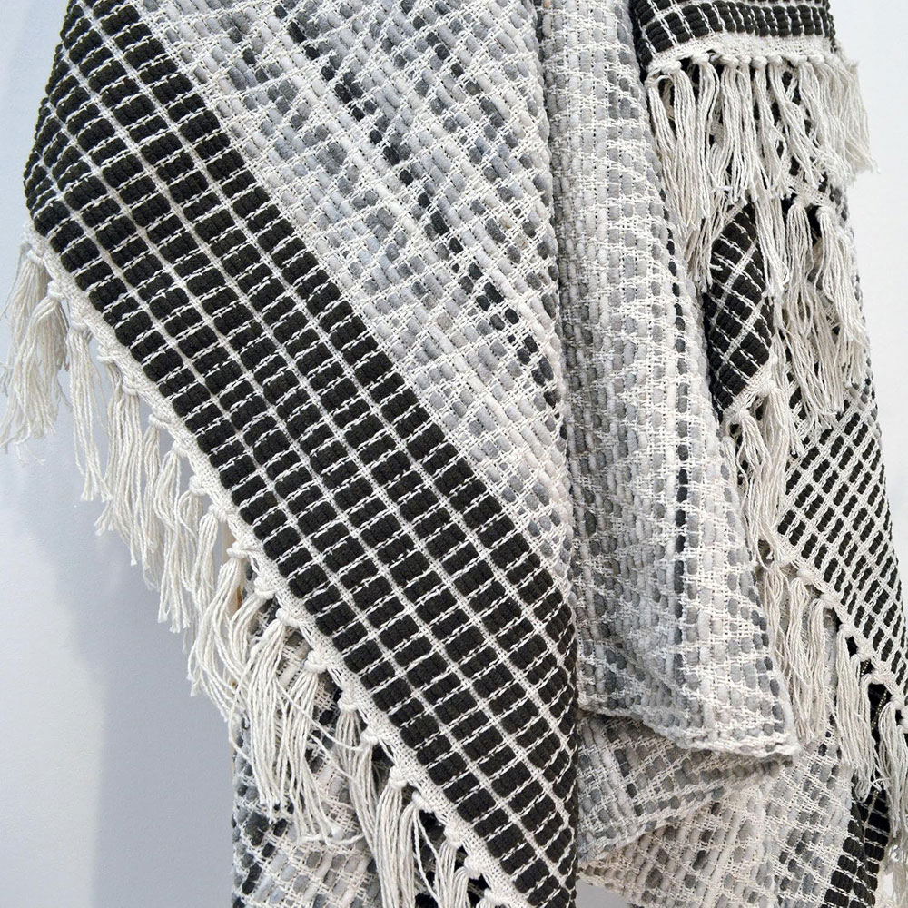 Allure Home Fashions Arizona Grey Zig Zag Throw 150 x 200cm Image 3
