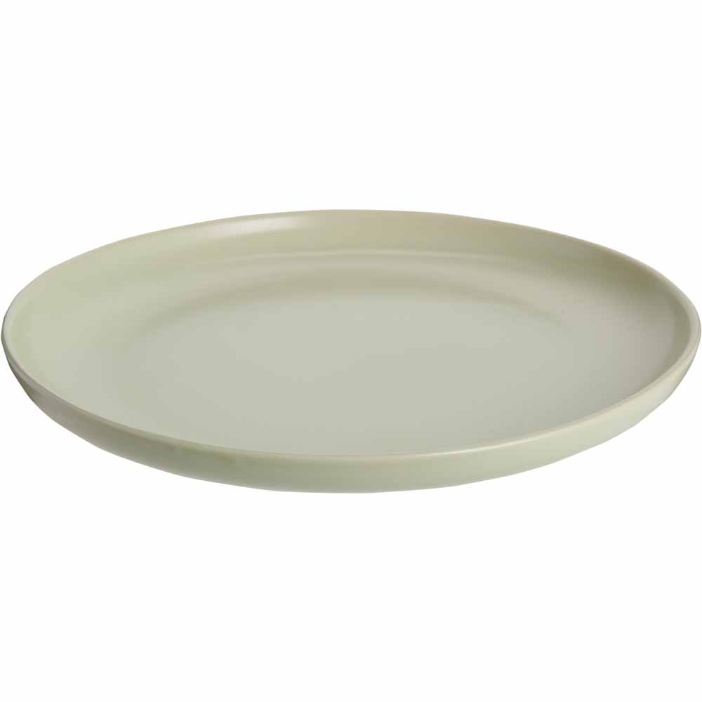 Wilko Green Coupe Dinner Plate Image 3