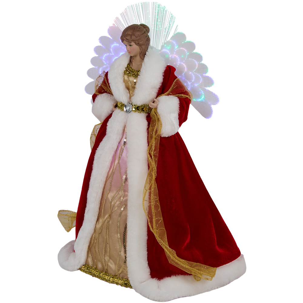 Christmas Angel with Fibre Optic Wings Decoration Image 3