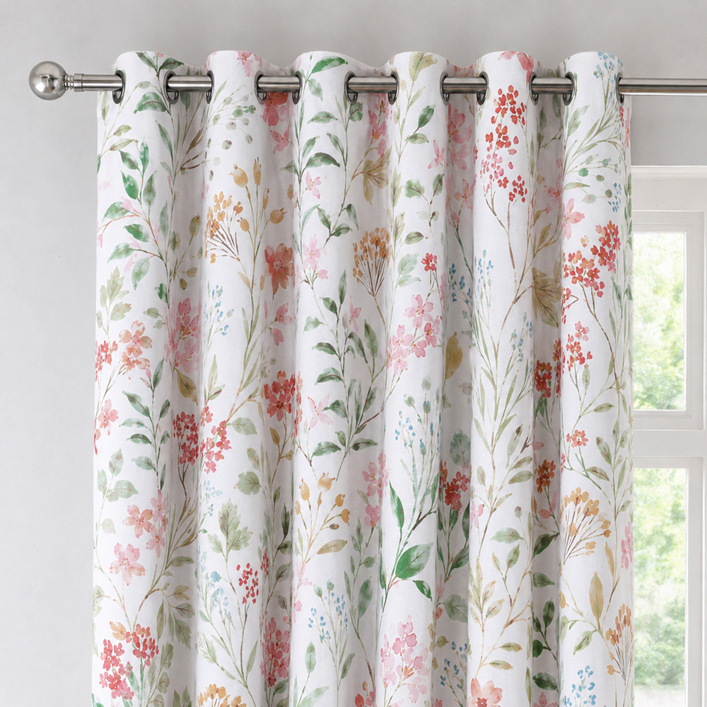 Florelle Eleanor Ringtop Curtains 168 x 229cm Image 3