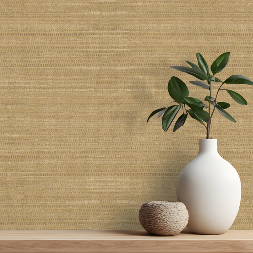 Arthouse Raffia Texture Rust Wallpaper Image 4