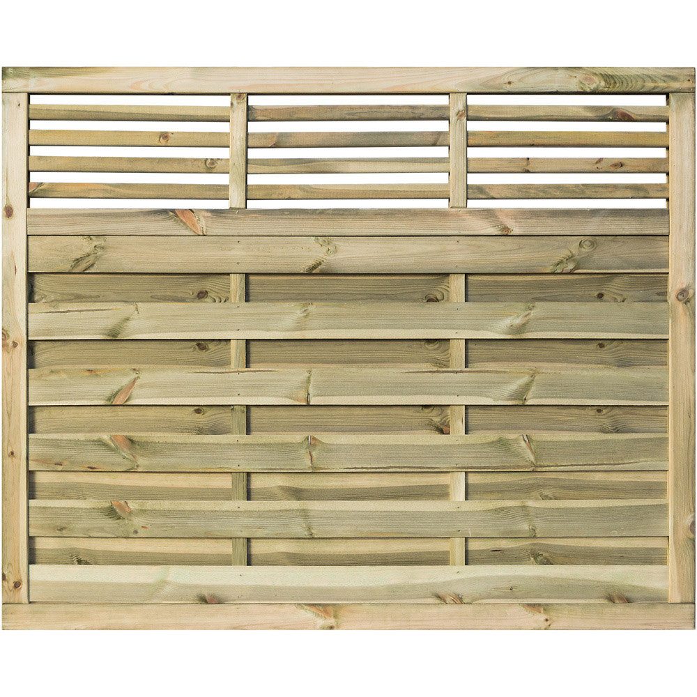 Rowlinson Langham Pressure Treated Screen 6 x 5ft Image 1