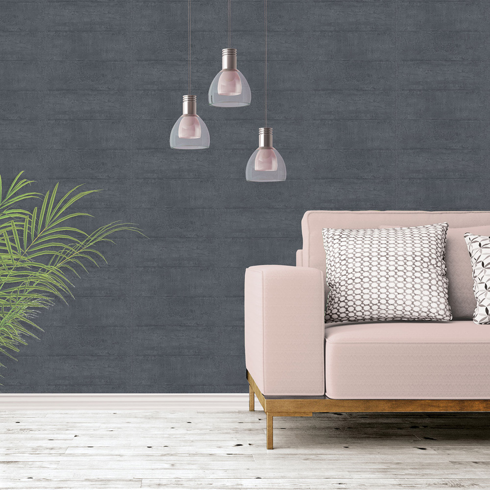 Galerie Nostalgie Concrete Dark Grey Wallpaper Image 2
