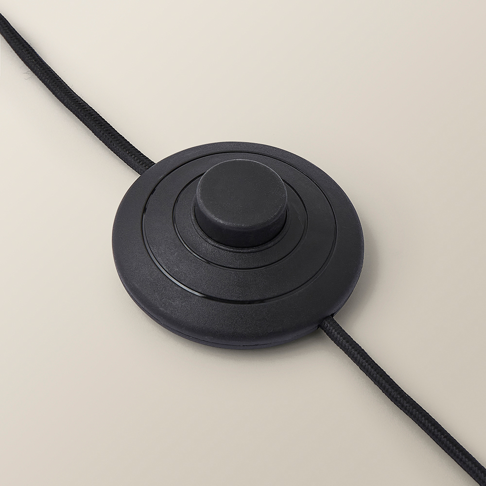 ValueLights Christina White and Gold Palm Leaf Detail Single Stem Floor Lamp and Bulb Image 4