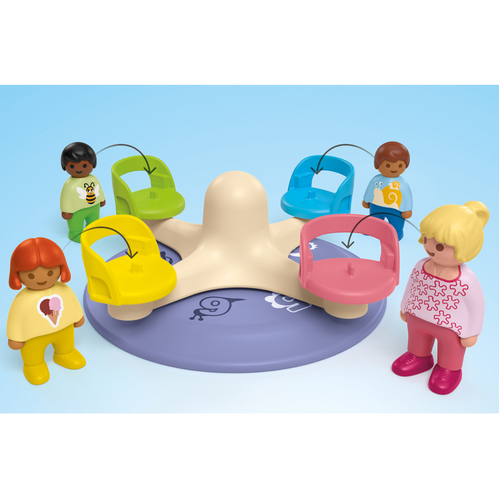 Playmobil Junior Number-Merry-Go-Round Playset Image 6