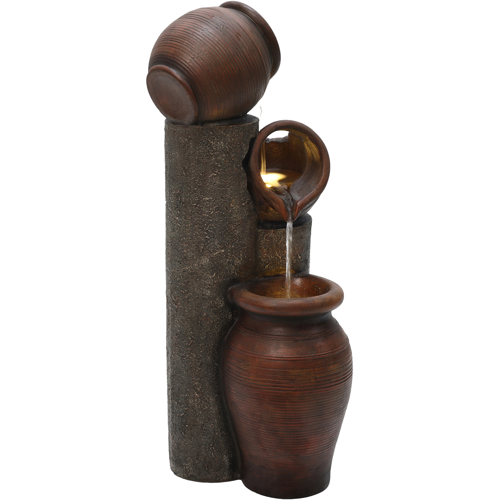 Charles Bentley Hybrid Cascading Cracked Urns Water Feature Image 1