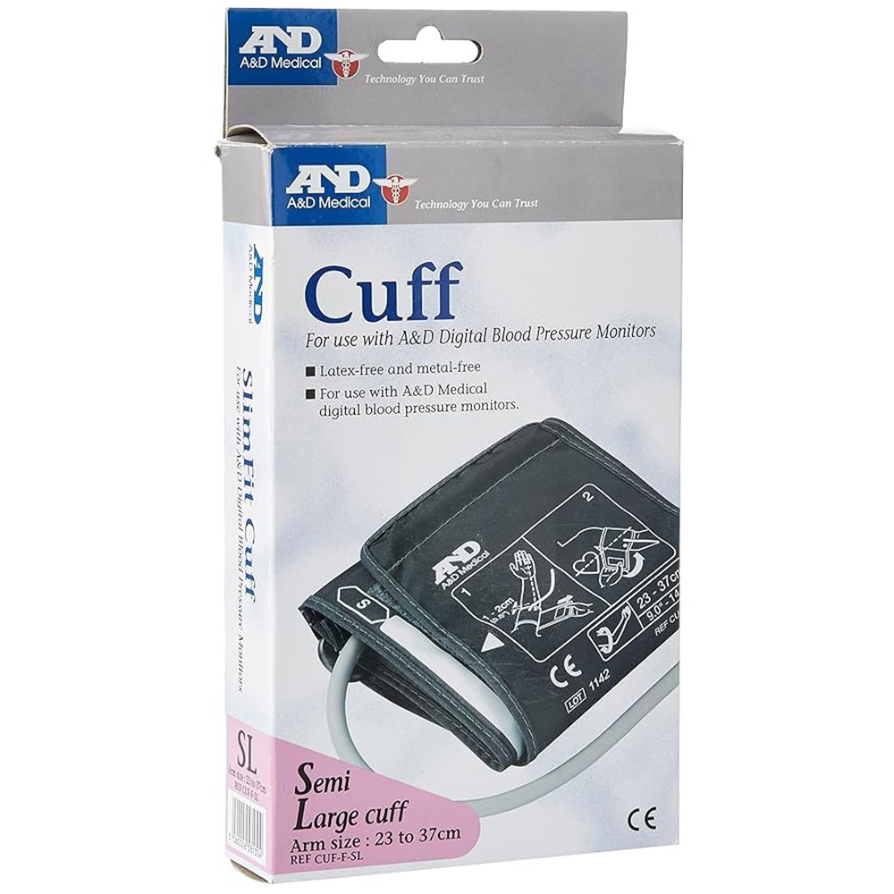 A&D Medical Semi-Large Arm Cuff 23 to 37cm Image 3